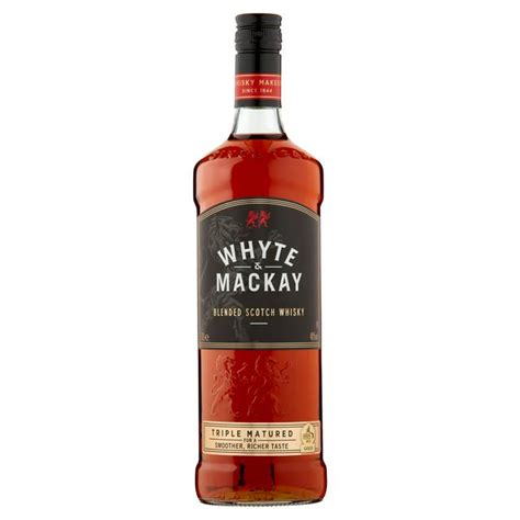 sainsbury's whyte and mackay whisky.